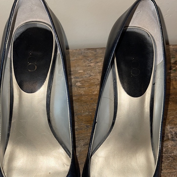 Nine and Co Black Patent Leather Classic Pumps Size 8 - Picture 6 of 7